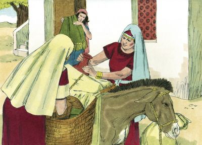 Illustration for Ruth 1:6