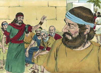 Illustration for Ruth 4:1