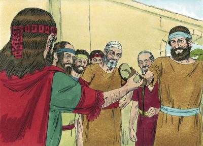 Illustration for Ruth 4:7