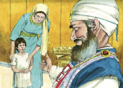 Illustration for 1 Samuel 1:24