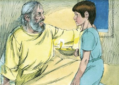 Illustration for 1 Samuel 3:6
