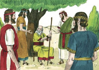 Illustration for 1 Samuel 4:2
