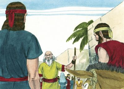 Illustration for 1 Samuel 9:14