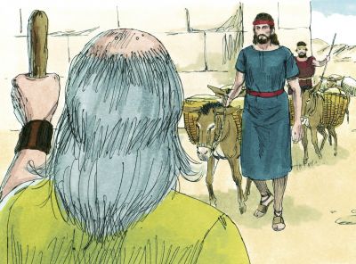 Illustration for 1 Samuel 9:17