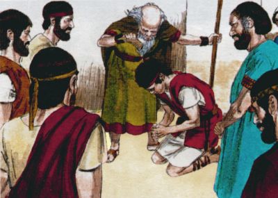 Illustration for 1 Samuel 16:13