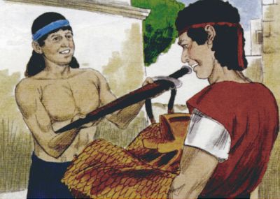 Illustration for 1 Samuel 18:4