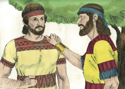 Illustration for 1 Samuel 20:2