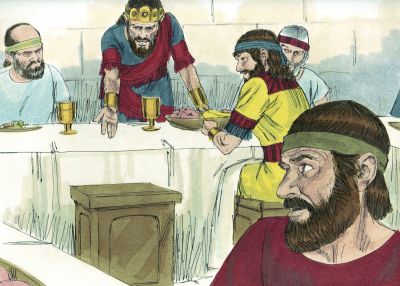 Illustration for 1 Samuel 20:27