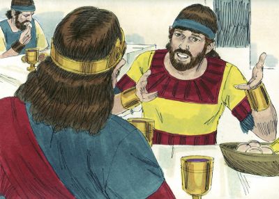Illustration for 1 Samuel 20:28