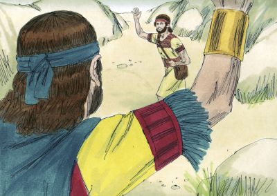 Illustration for 1 Samuel 23:16