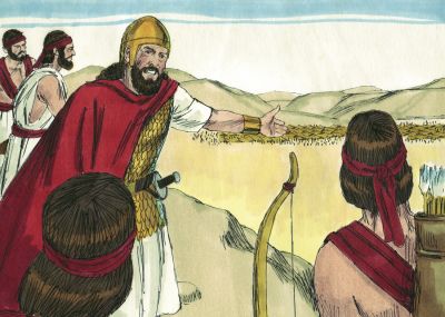 Illustration for 1 Samuel 28:4