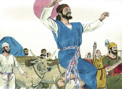 Illustration for 2 Samuel 6:5