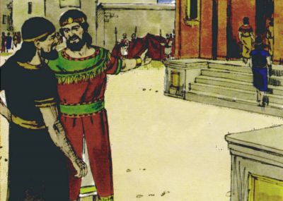 Illustration for 2 Samuel 9:2