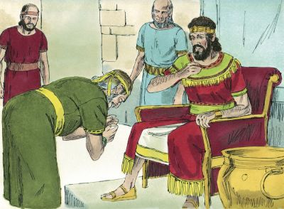 Illustration for 2 Samuel 9:3