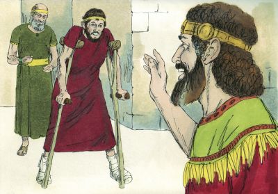 Illustration for 2 Samuel 9:6