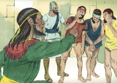 Illustration for 2 Samuel 10:4