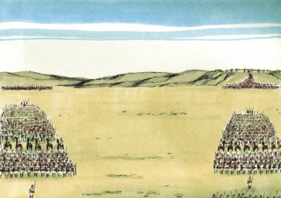 Illustration for 2 Samuel 10:9