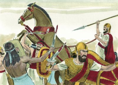 Illustration for 2 Samuel 10:17