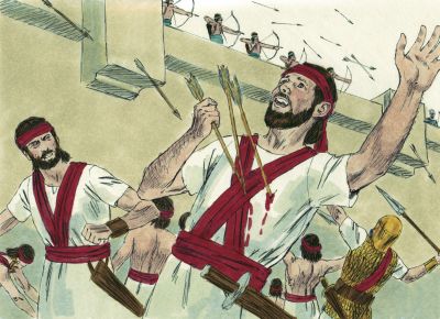 Illustration for 2 Samuel 11:14