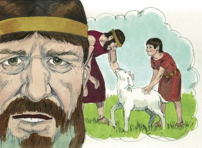 Illustration for 2 Samuel 12:1