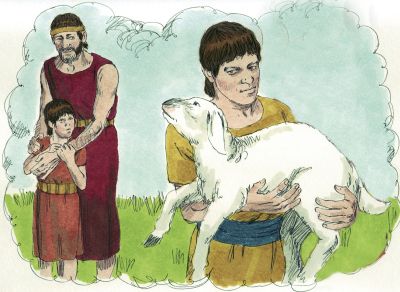 Illustration for 2 Samuel 12:4