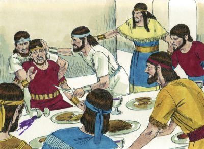 Illustration for 2 Samuel 13:28