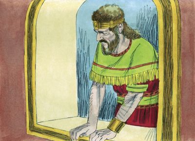 Illustration for 2 Samuel 13:37