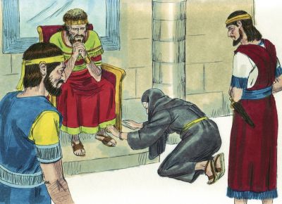 Illustration for 2 Samuel 14:1