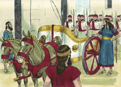 Illustration for 2 Samuel 15:1