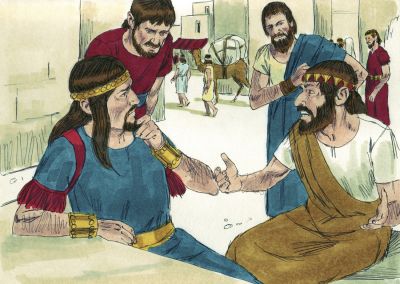 Illustration for 2 Samuel 15:2