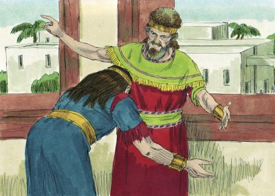 Illustration for 2 Samuel 15:7