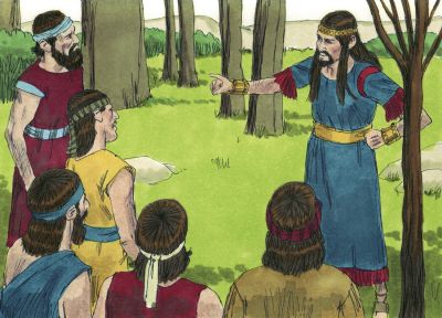 Illustration for 2 Samuel 15:10