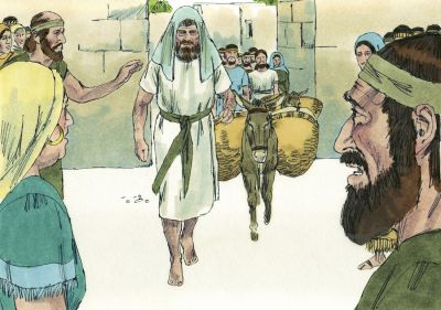 Illustration for 2 Samuel 15:30