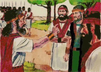 Illustration for 2 Samuel 17:21