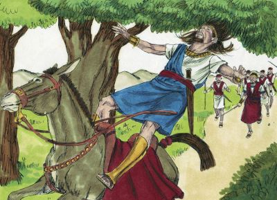 Illustration for 2 Samuel 18:9