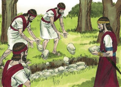 Illustration for 2 Samuel 18:17