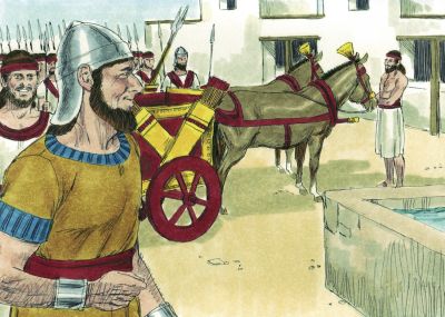 Illustration for 1 Kings 1:1
