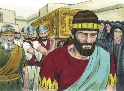 Illustration for 1 Kings 2:10