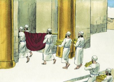 Illustration for 1 Kings 8:3