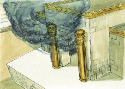 Illustration for 1 Kings 8:10