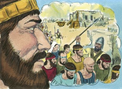 Illustration for 1 Kings 9:6