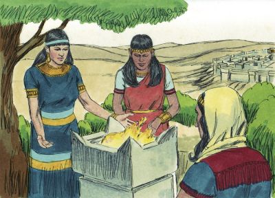 Illustration for 1 Kings 11:1