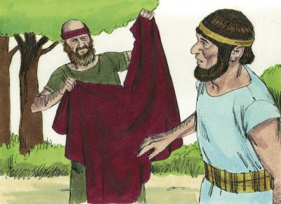 Illustration for 1 Kings 11:29