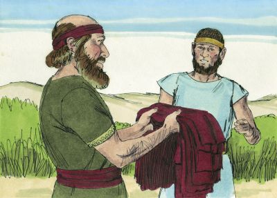 Illustration for 1 Kings 11:31