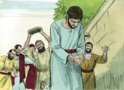 Illustration for 1 Kings 12:18