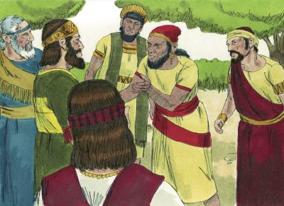 Illustration for 1 Kings 12:20