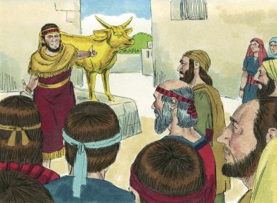 Illustration for 1 Kings 12:28