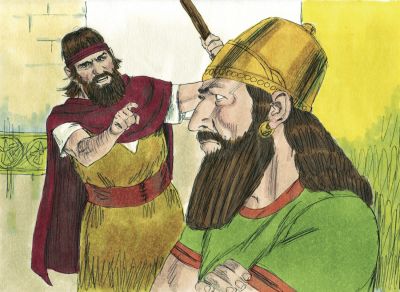 Illustration for 1 Kings 13:7