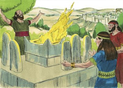 Illustration for 1 Kings 14:8