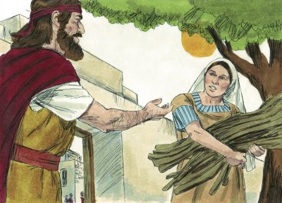 Illustration for 1 Kings 17:10